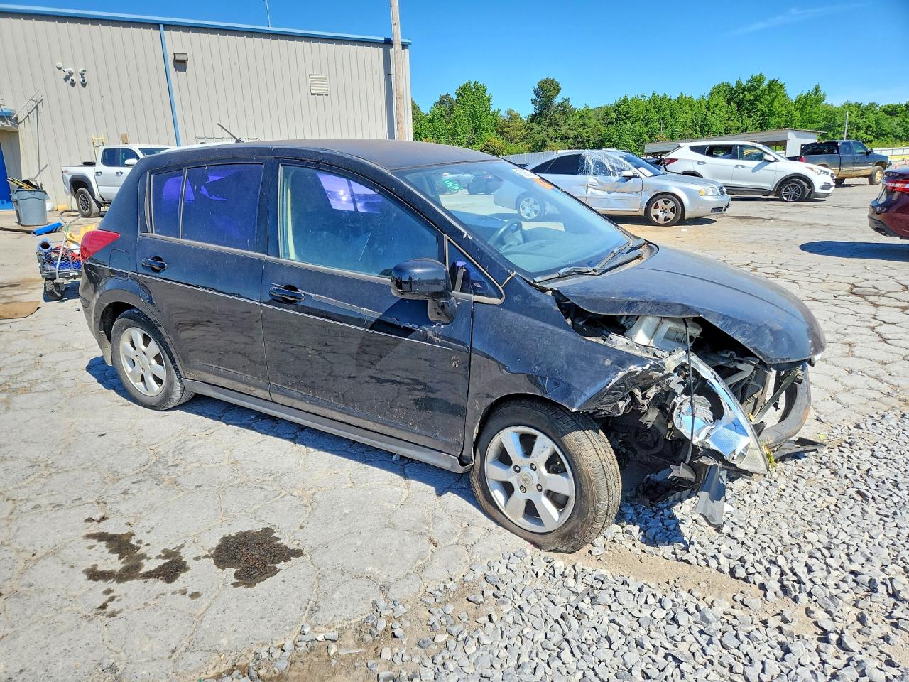 2009 Nissan Versa 1.8 S Черный vin: 3N1BC13E19L485894