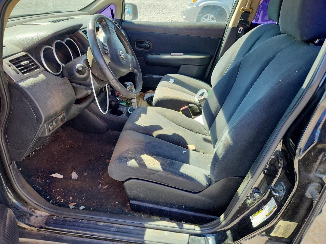 2009 Nissan Versa 1.8 S Черный vin: 3N1BC13E19L485894
