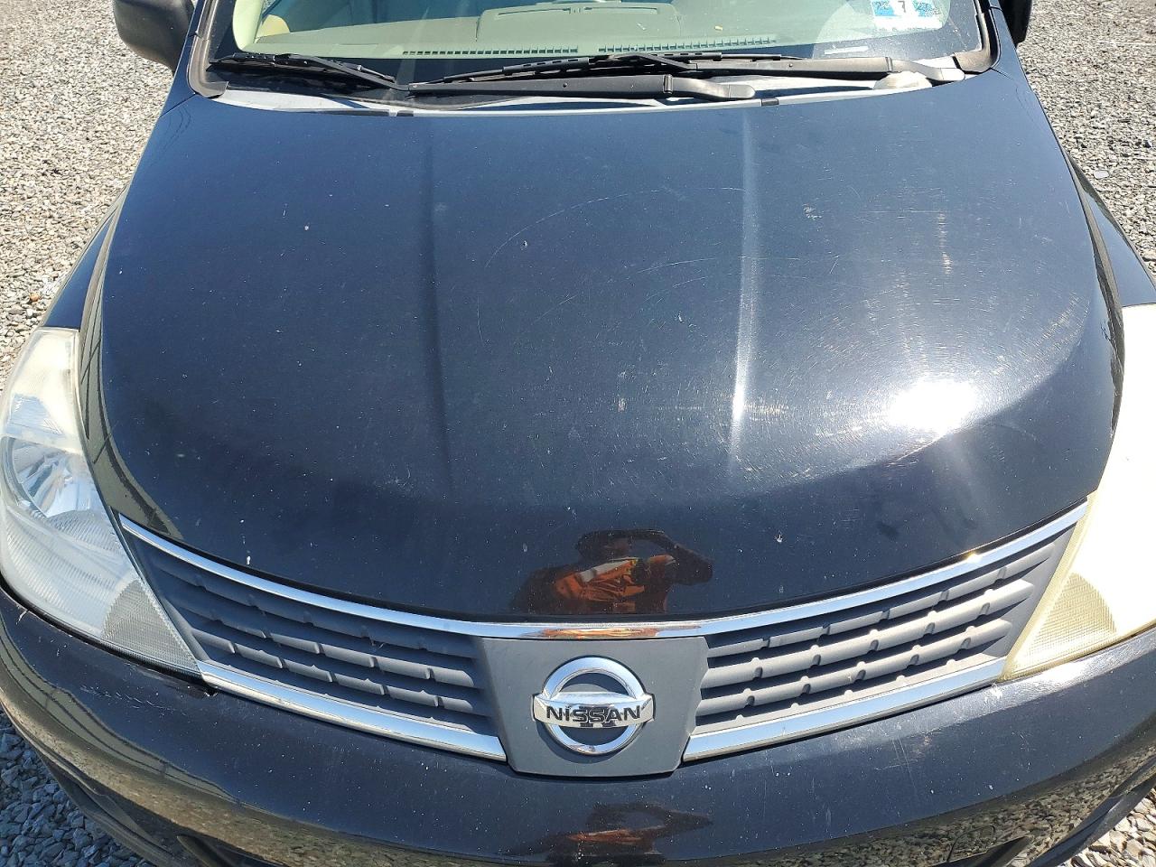 2007 Nissan Versa 1.8 S Black vin: 3N1BC13E27L353188