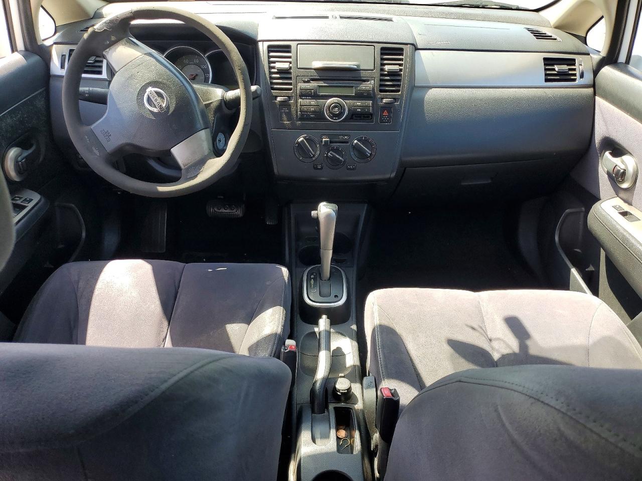 2007 Nissan Versa 1.8 S White vin: 3N1BC13E27L403488