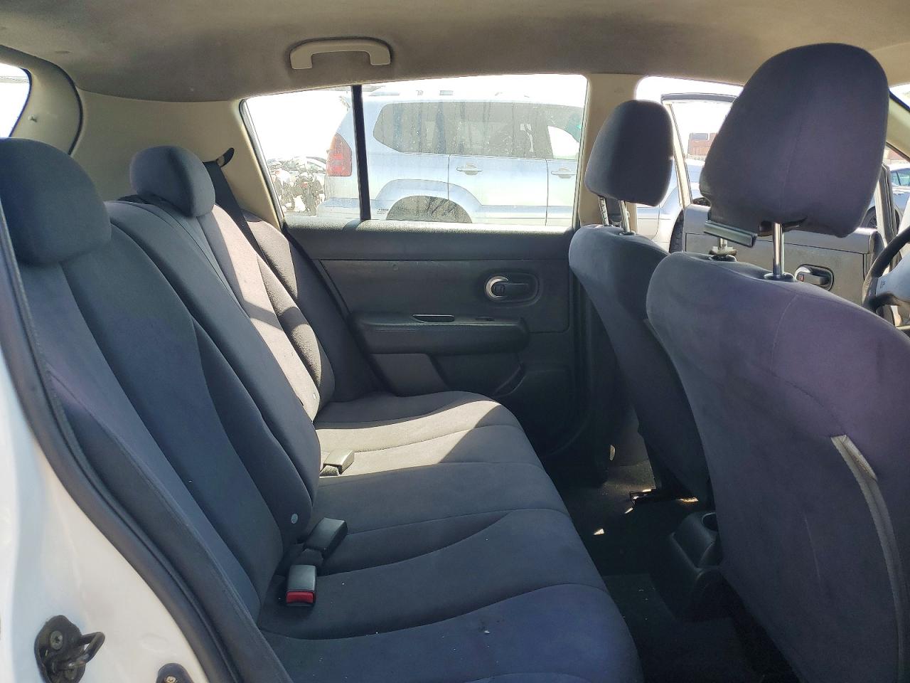 2007 Nissan Versa 1.8 S White vin: 3N1BC13E27L403488