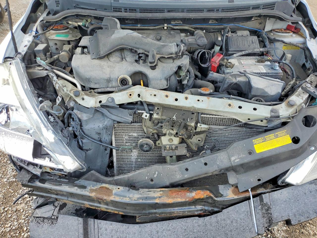 2007 Nissan Versa S Silver vin: 3N1BC13E27L427743