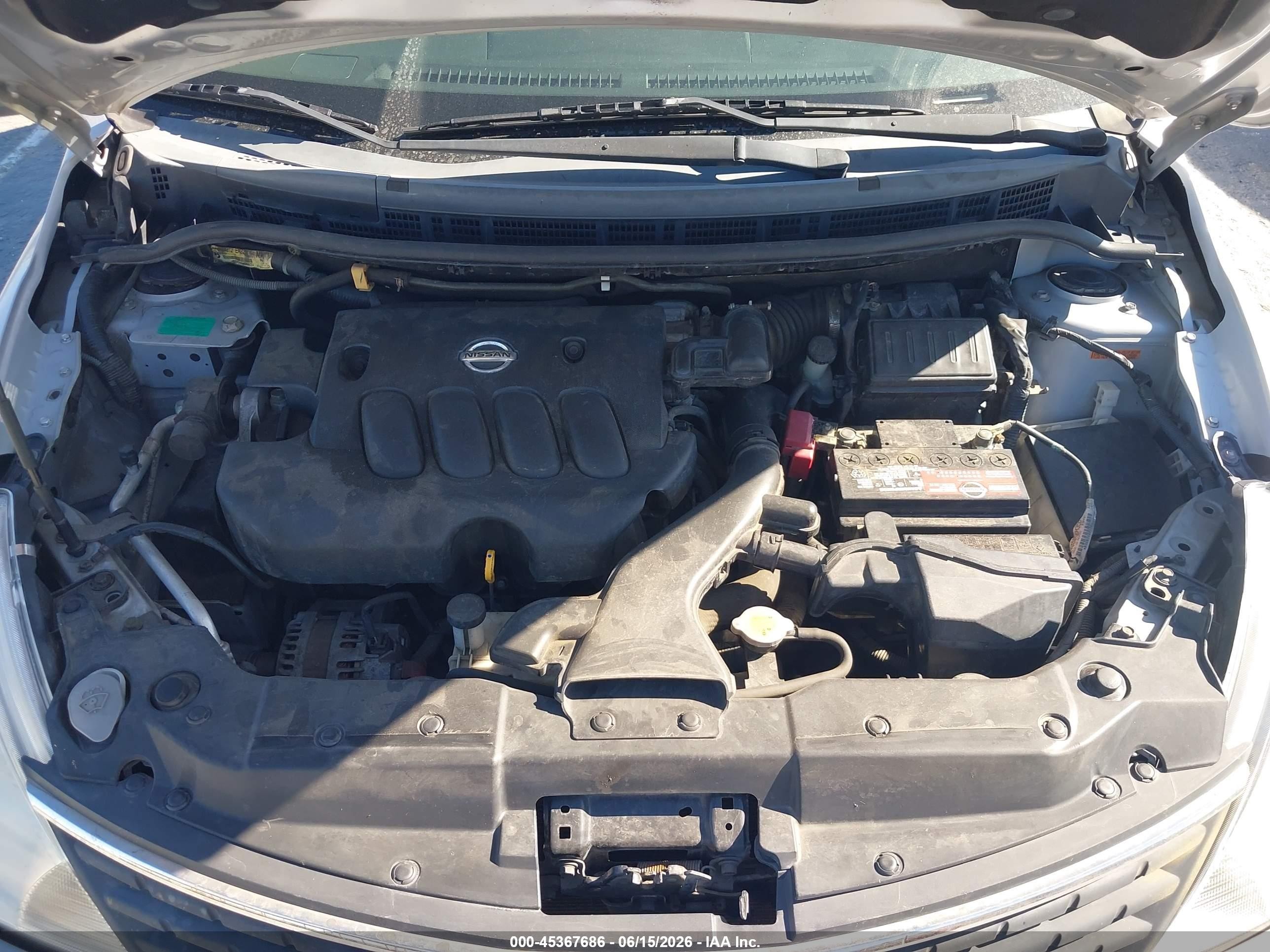2007 Nissan Versa 1.8s Серебряный vin: 3N1BC13E27L454165