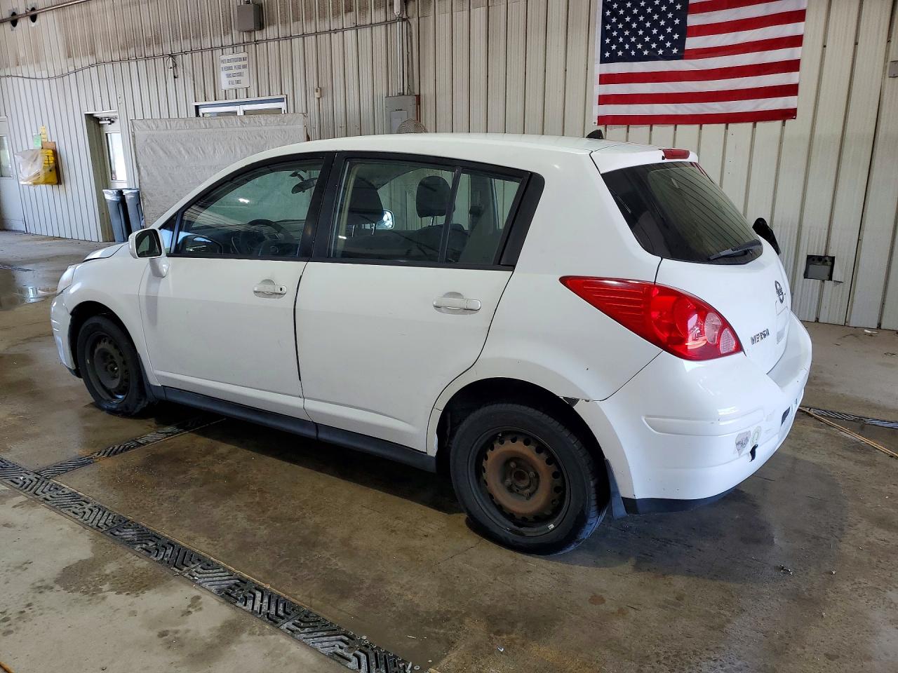 2008 Nissan Versa 1.8 S White vin: 3N1BC13E28L413522