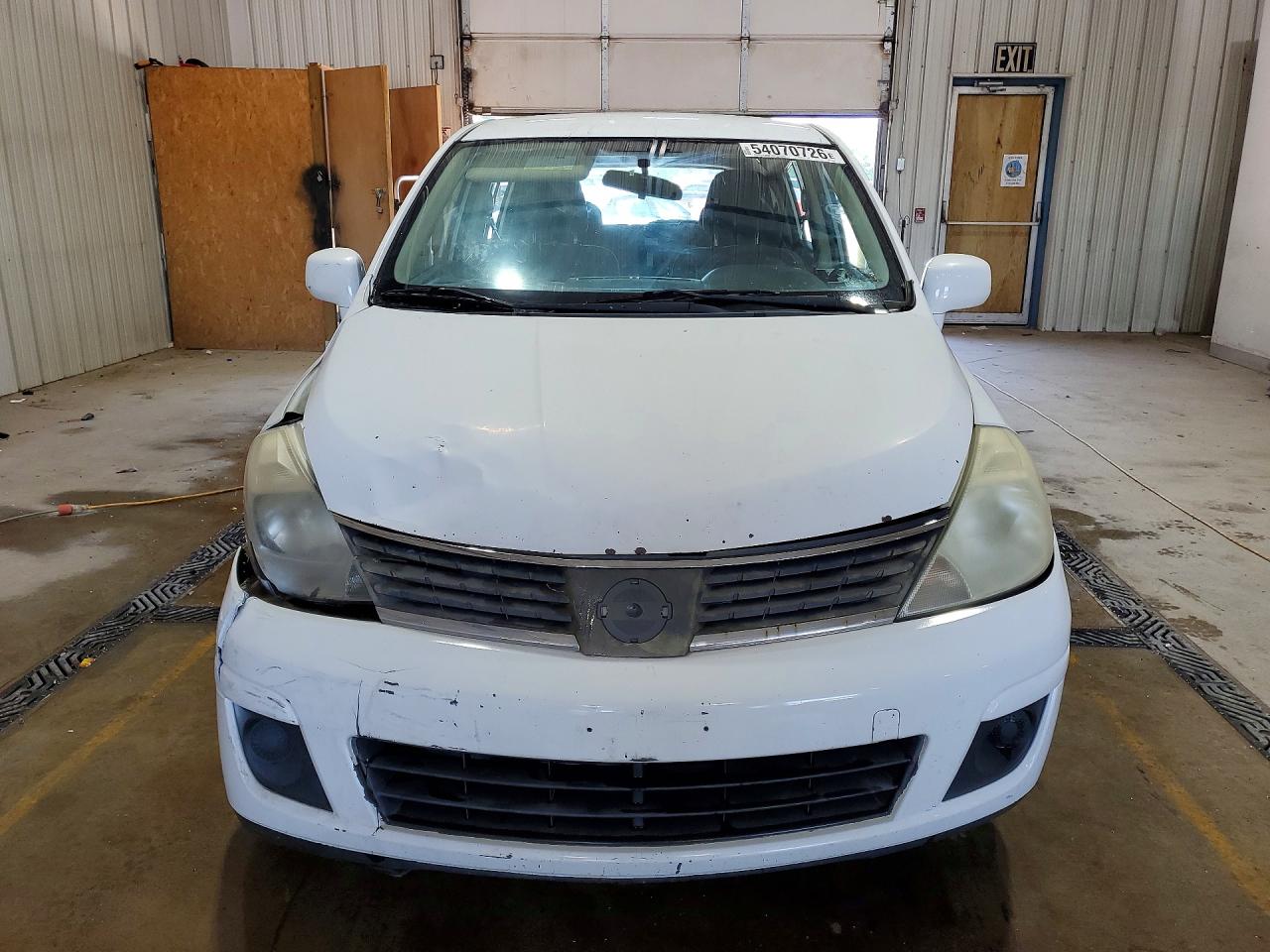 2008 Nissan Versa 1.8 S White vin: 3N1BC13E28L413522