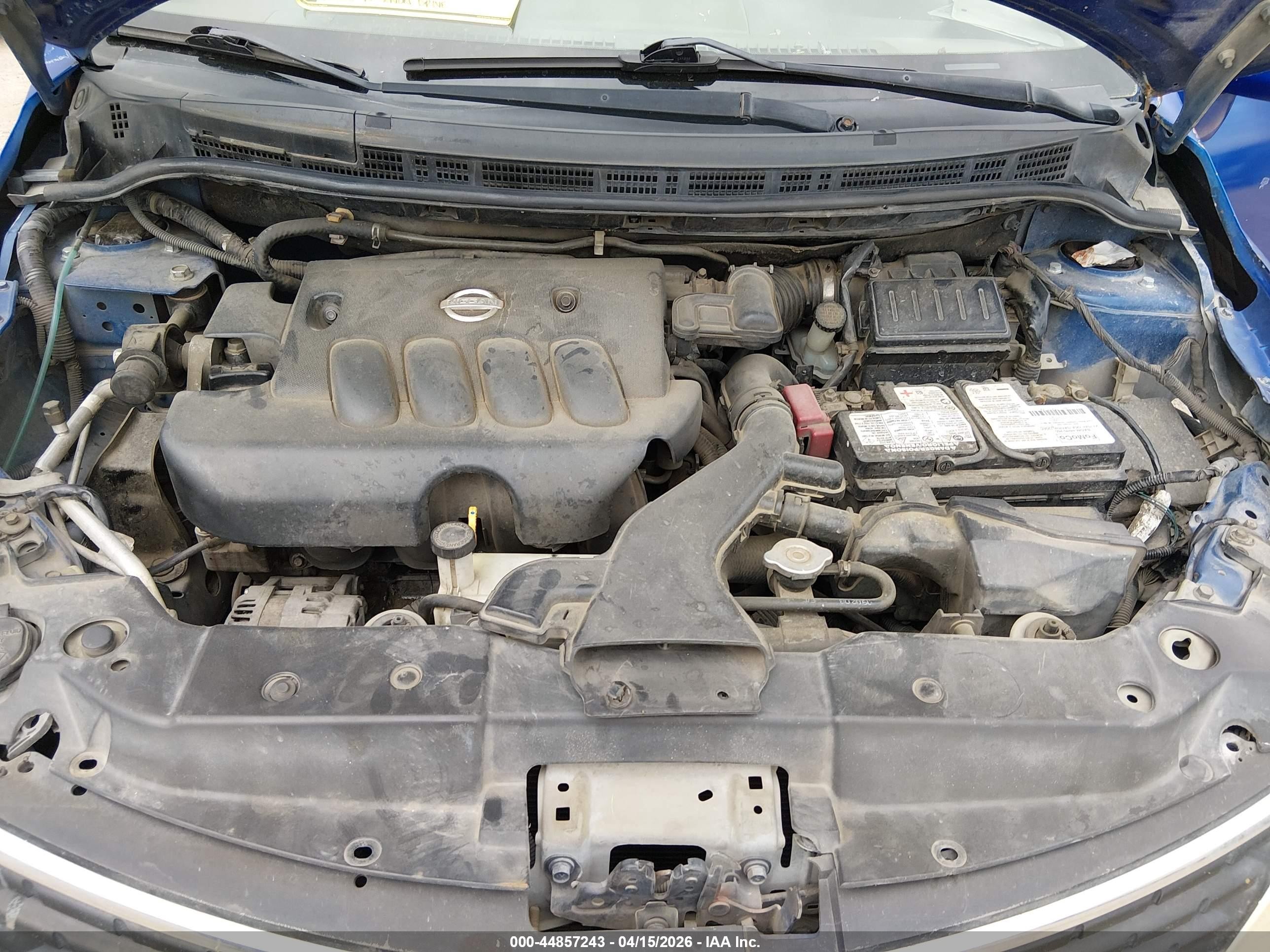 2009 Nissan Versa 1.8s Blue vin: 3N1BC13E29L402229