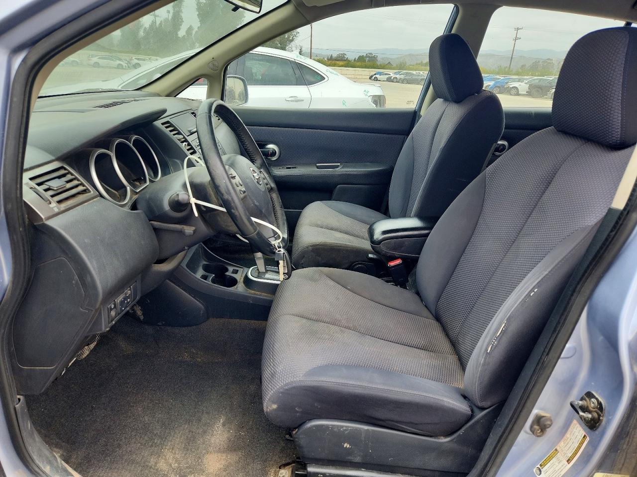 2009 Nissan Versa 1.8 S Blue vin: 3N1BC13E29L407186