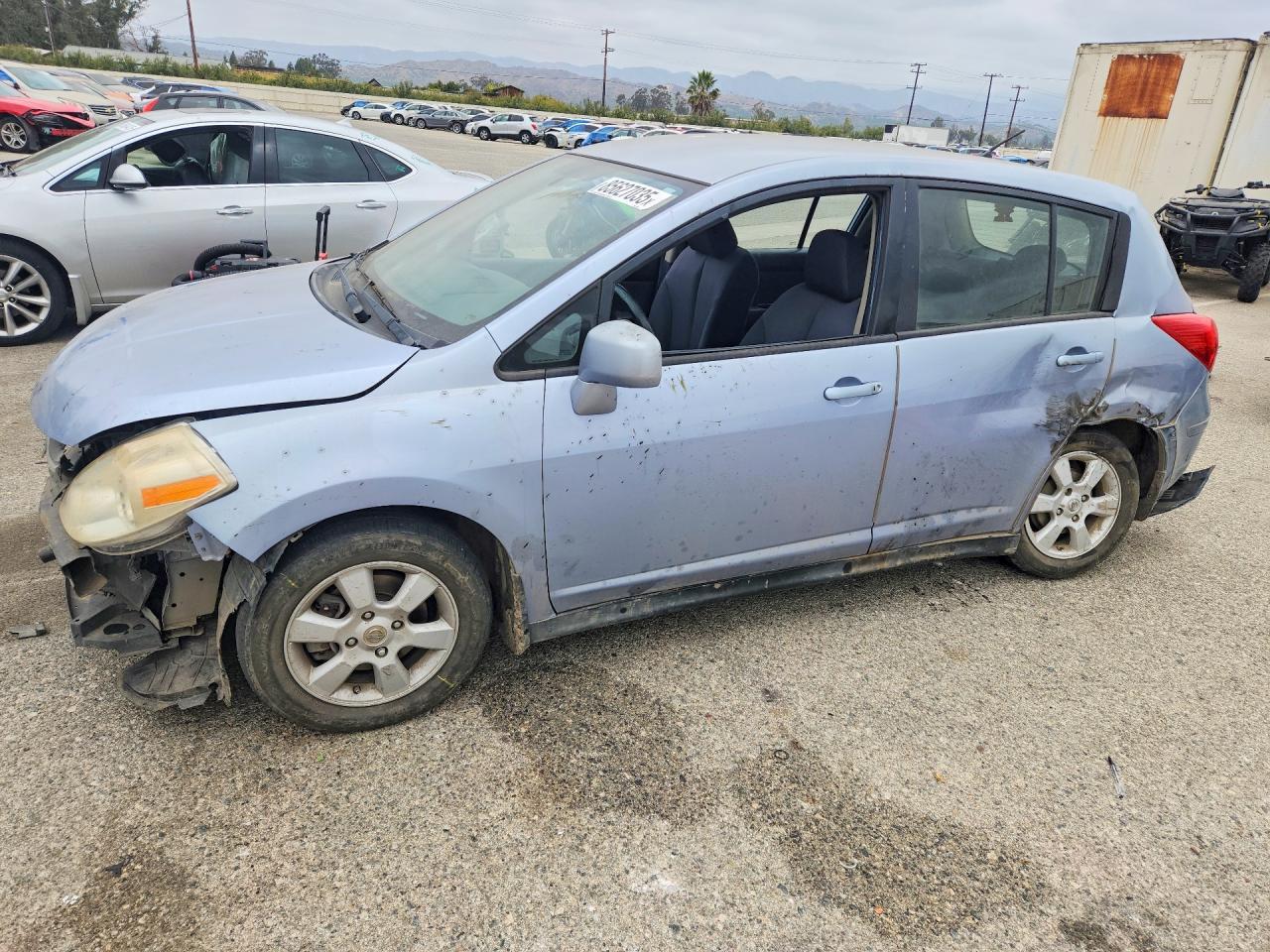 2009 Nissan Versa 1.8 S Blue vin: 3N1BC13E29L407186