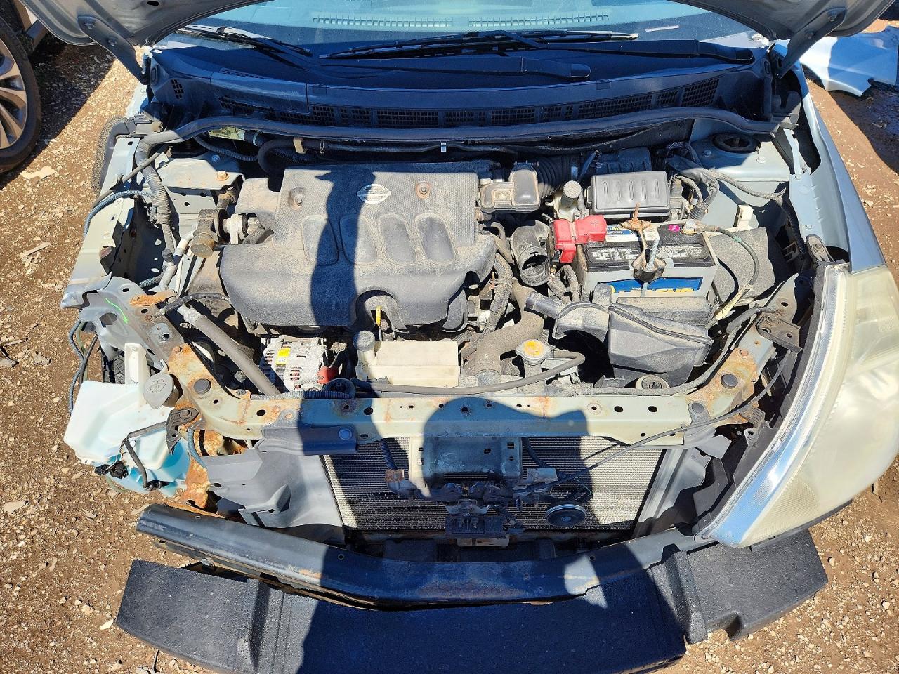 2009 Nissan Versa 1.8 S Silver vin: 3N1BC13E29L419872