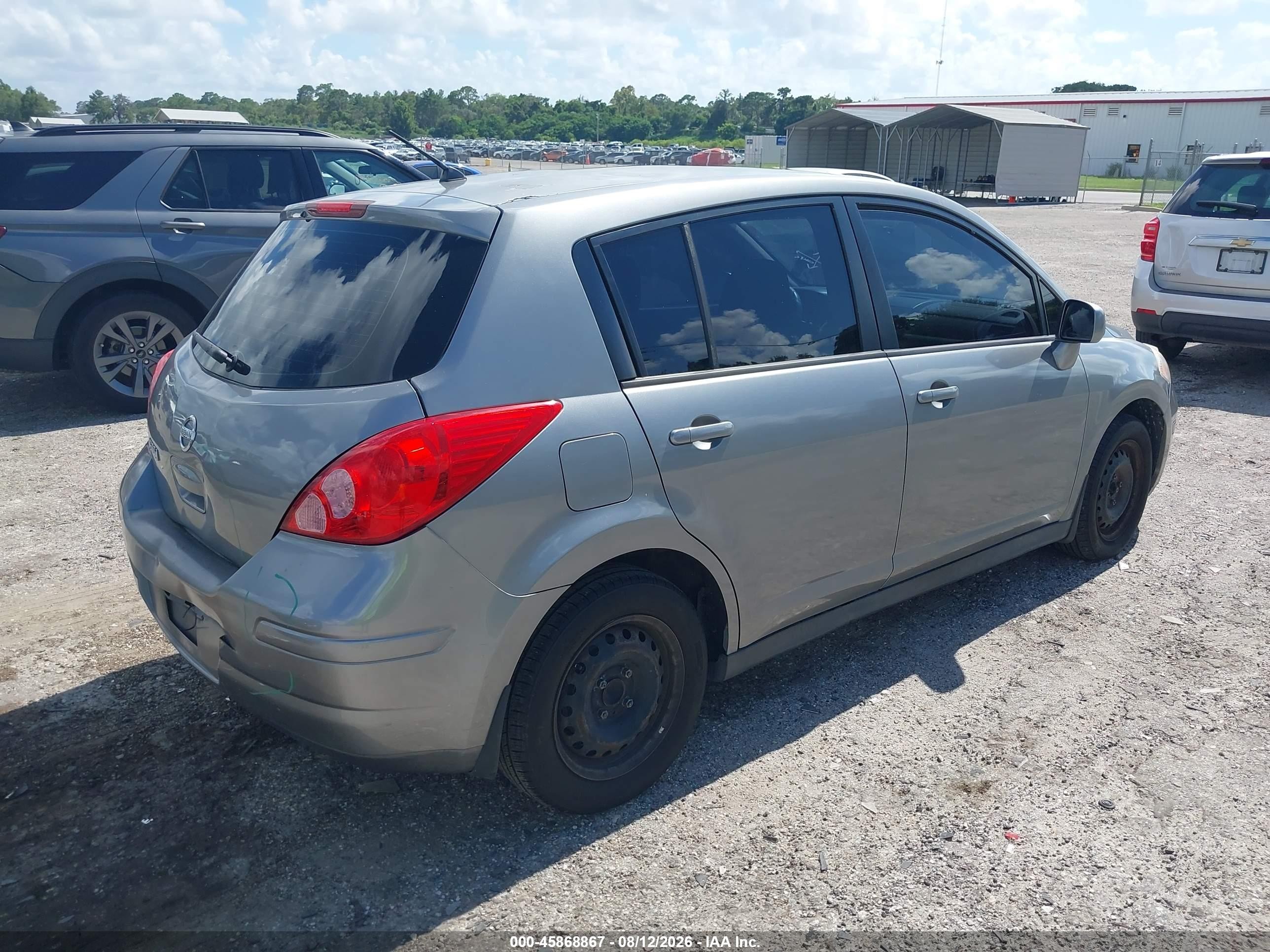 2009 Nissan Versa 1.8s Gray vin: 3N1BC13E29L433528