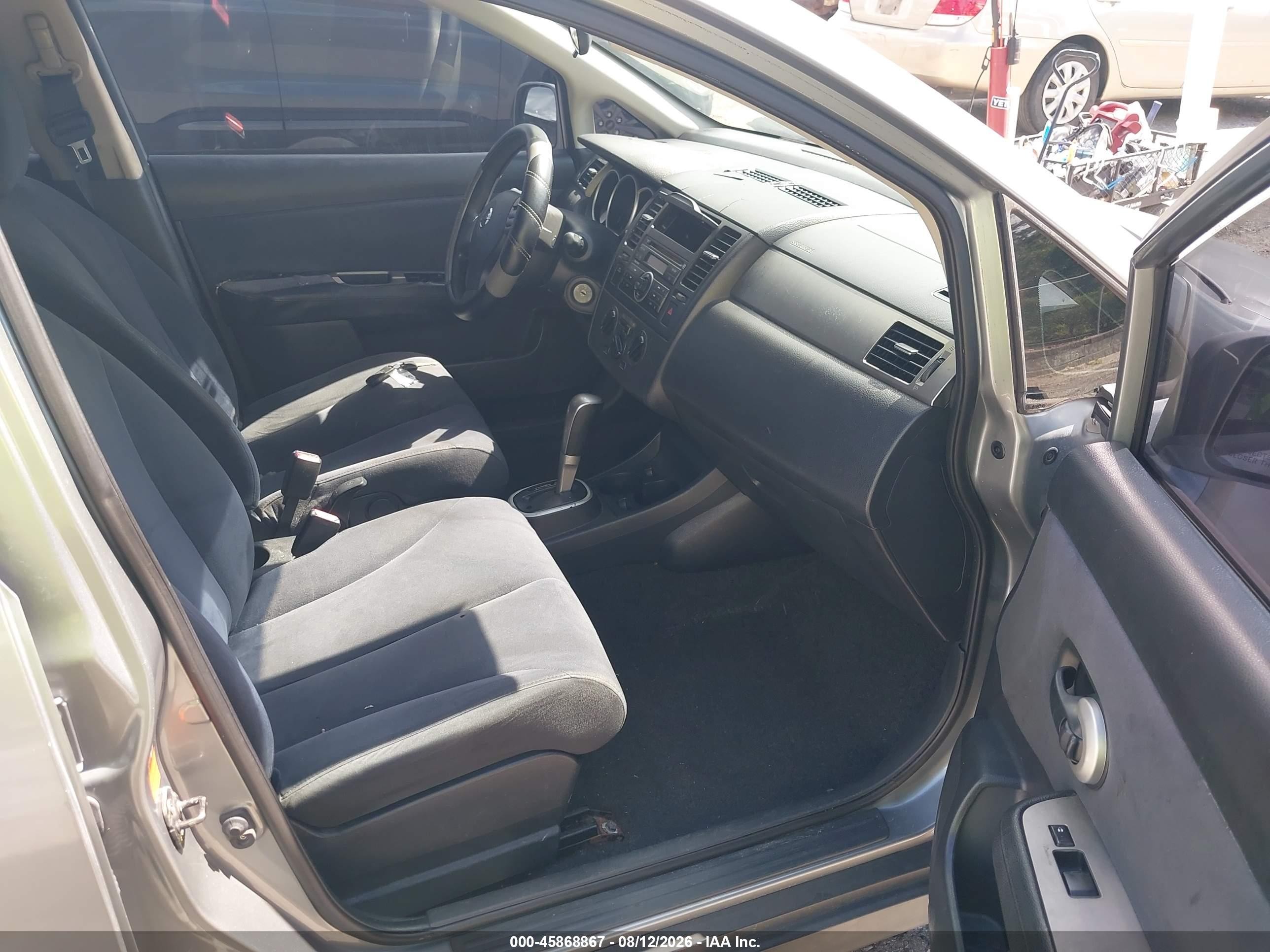 2009 Nissan Versa 1.8s Gray vin: 3N1BC13E29L433528