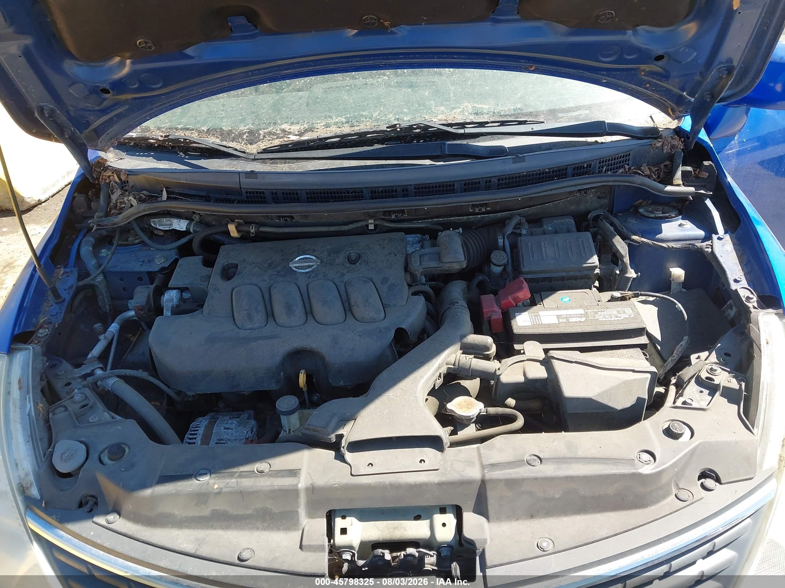 2009 Nissan Versa 1.8s Blue vin: 3N1BC13E29L448935