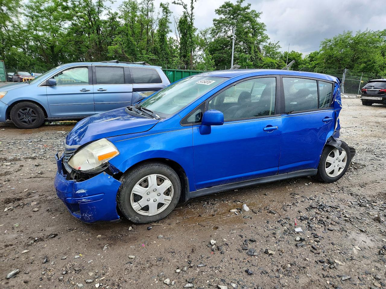 2009 Nissan Versa 1.8 S Blue vin: 3N1BC13E29L465220