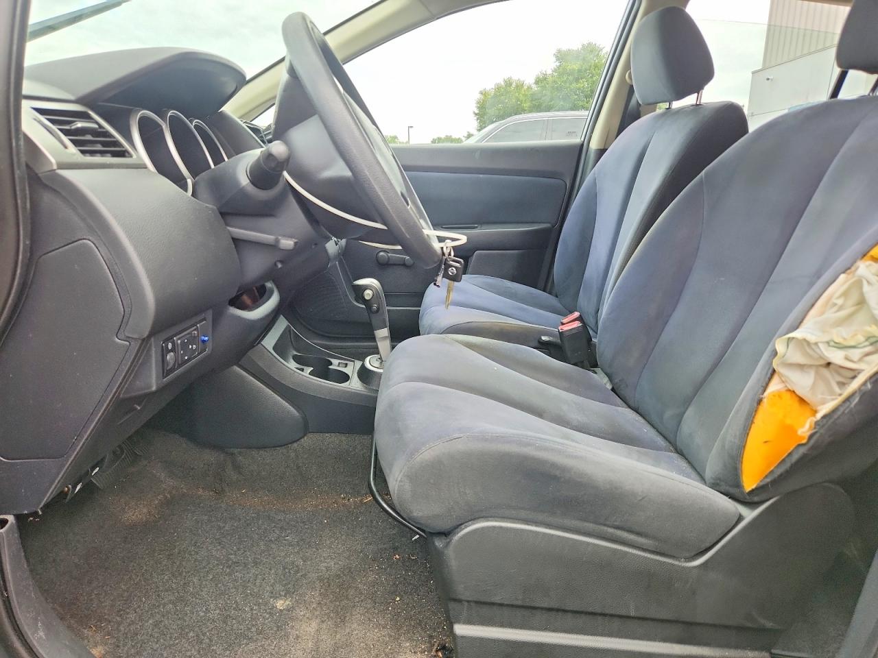 2009 Nissan Versa 1.8 S Серый vin: 3N1BC13E29L485094