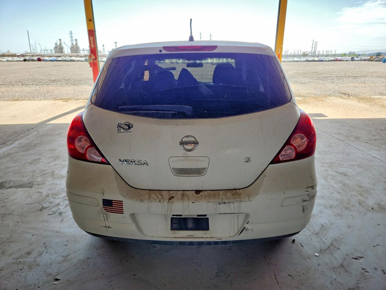 2007 Nissan Versa S/sl White vin: 3N1BC13E37L420963
