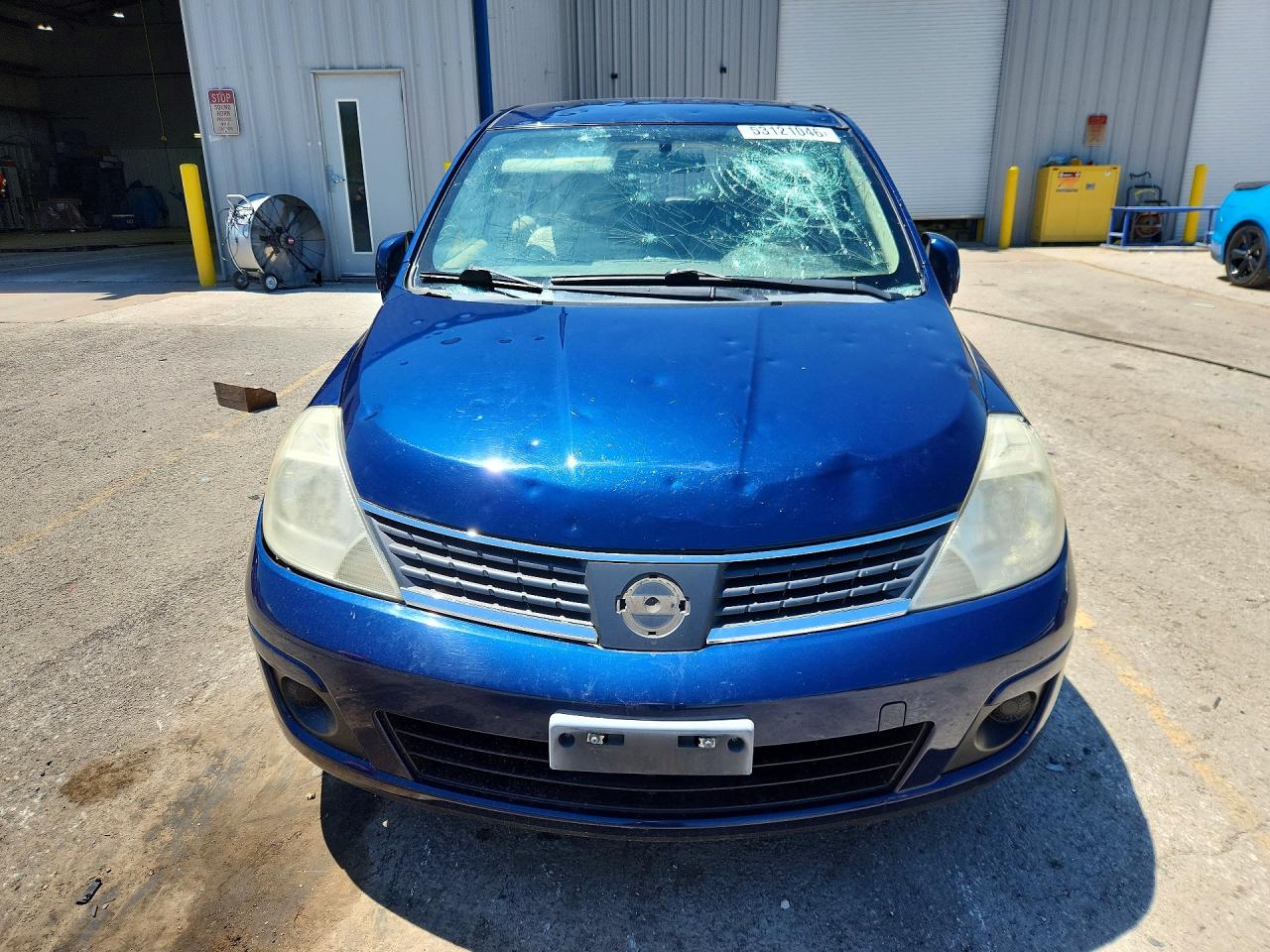 2008 Nissan Versa 1.8 S Blue vin: 3N1BC13E38L357753