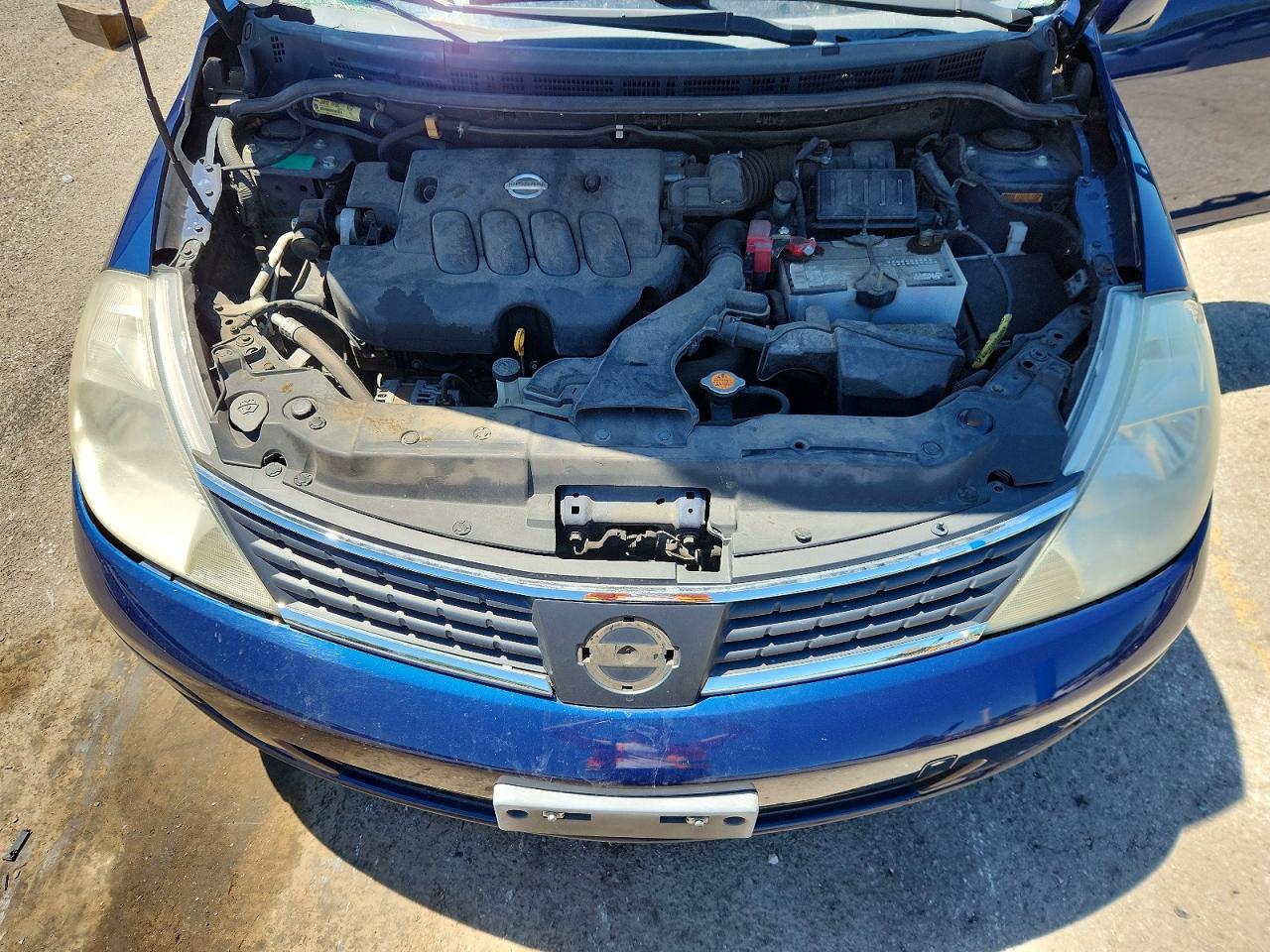 2008 Nissan Versa 1.8 S Blue vin: 3N1BC13E38L357753