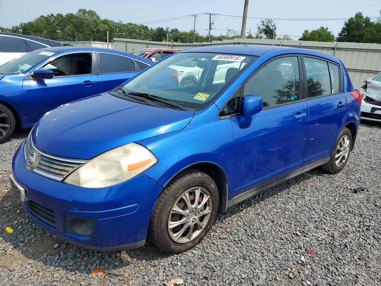 2009 Nissan Versa 1.8 S Blue vin: 3N1BC13E39L398675
