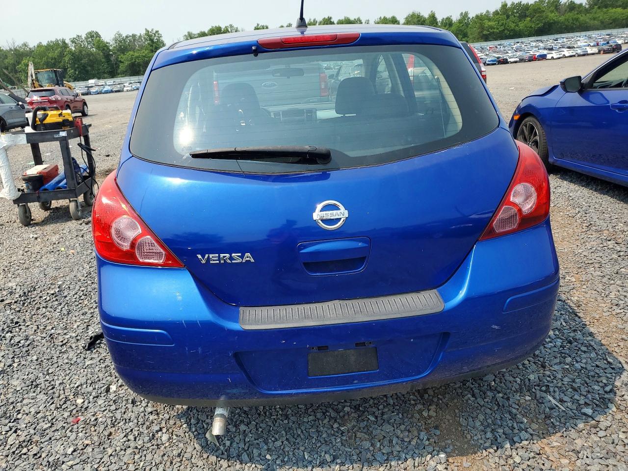 2009 Nissan Versa 1.8 S Blue vin: 3N1BC13E39L398675