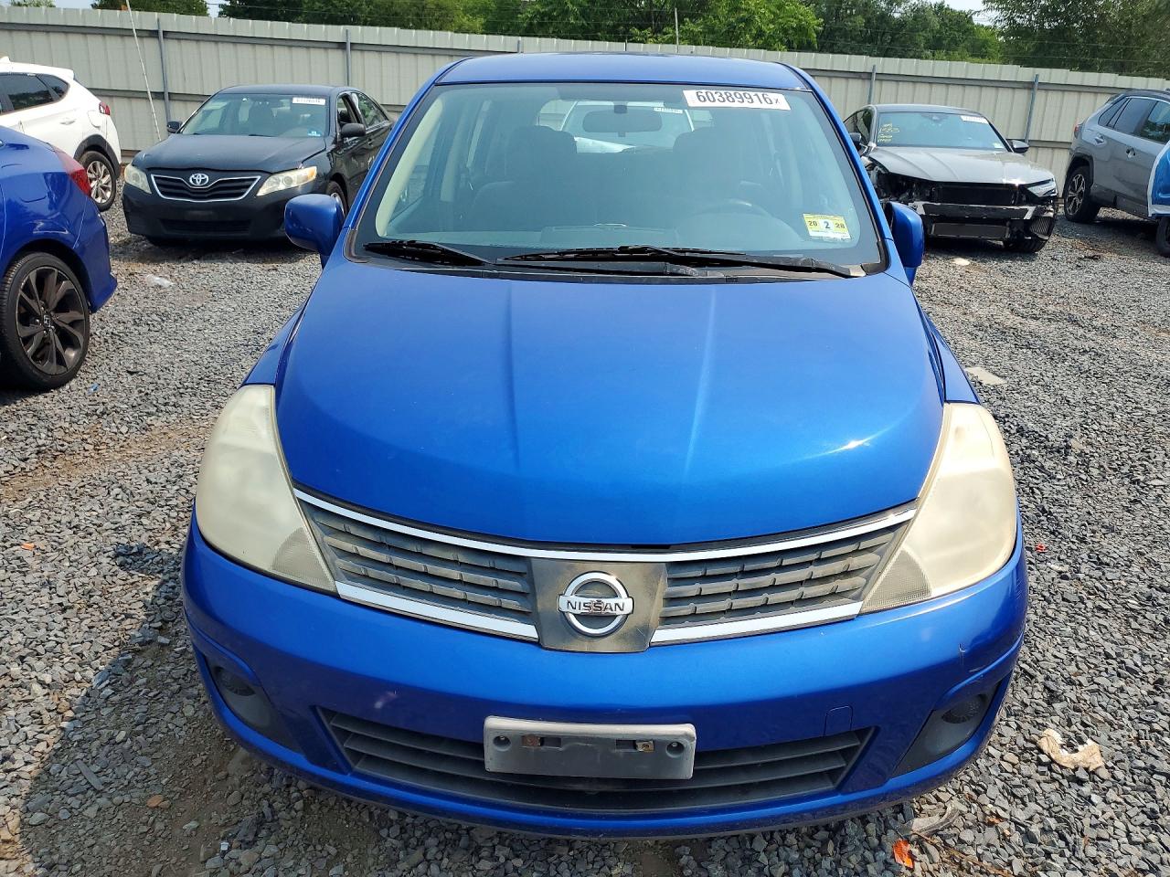 2009 Nissan Versa 1.8 S Blue vin: 3N1BC13E39L398675