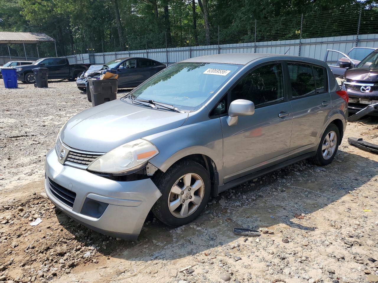 2009 Nissan Versa 1.8 S Серебряный vin: 3N1BC13E39L414504