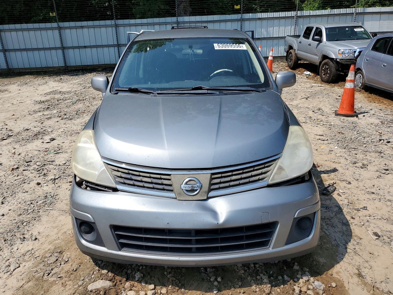 2009 Nissan Versa 1.8 S Silver vin: 3N1BC13E39L414504