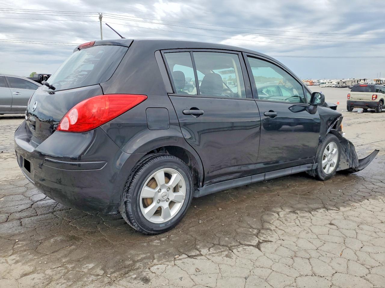2009 Nissan Versa 1.8 S Black vin: 3N1BC13E39L418780