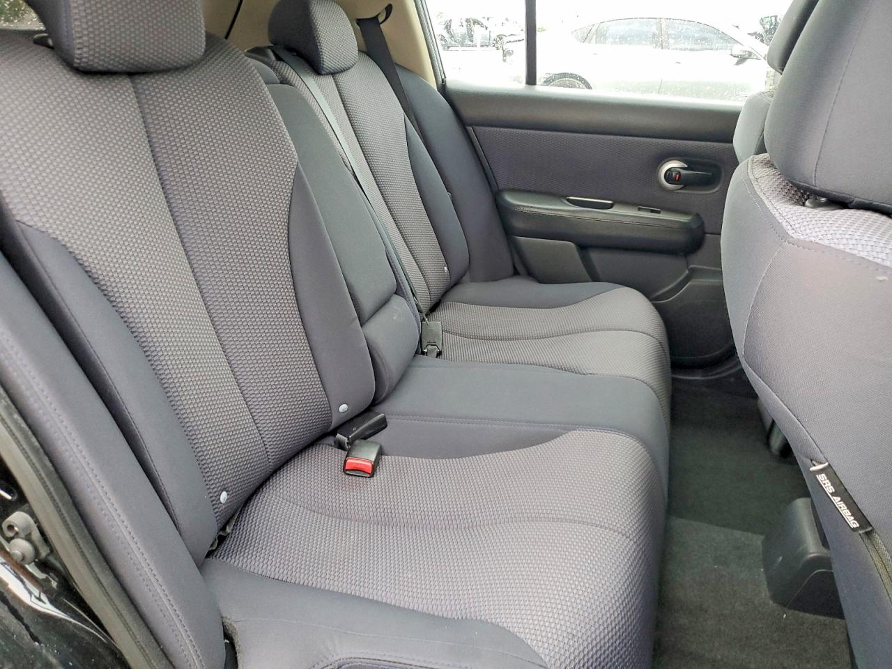 2009 Nissan Versa 1.8 S Black vin: 3N1BC13E39L418780