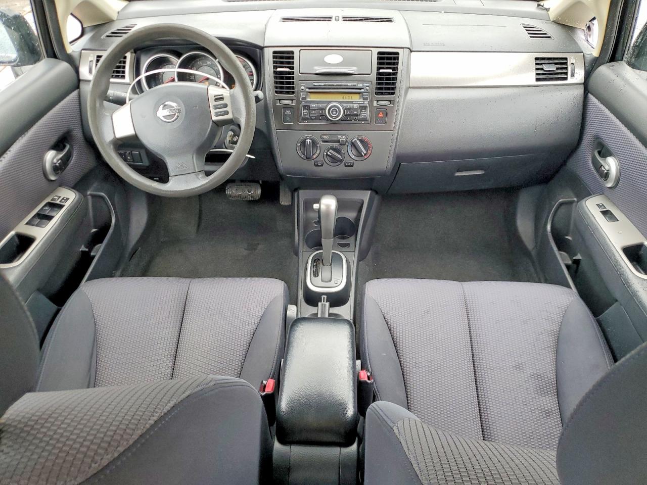2009 Nissan Versa 1.8 S Black vin: 3N1BC13E39L418780