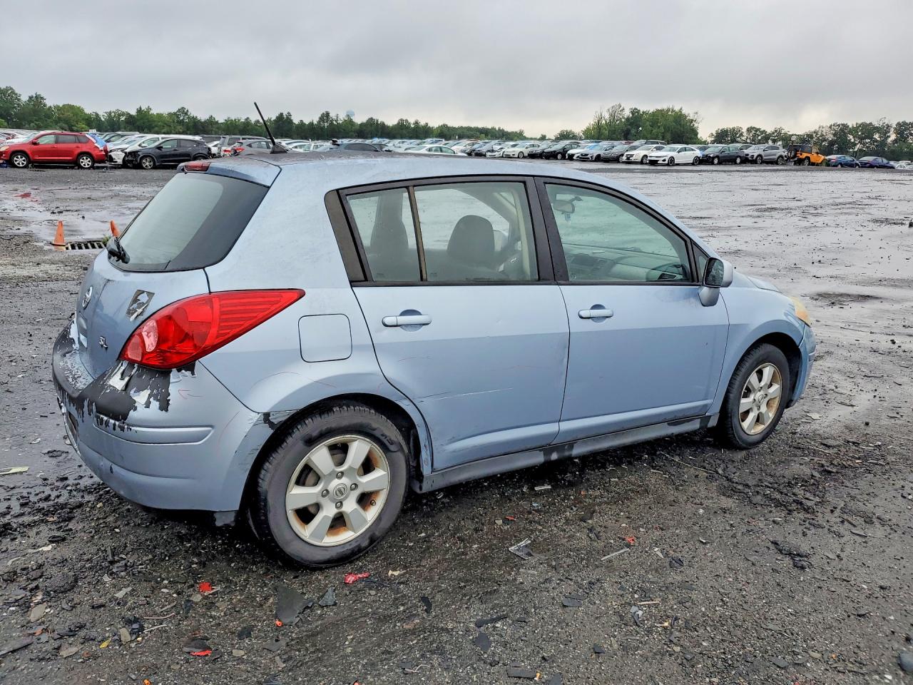 2009 Nissan Versa 1.8 S Синий vin: 3N1BC13E39L421114