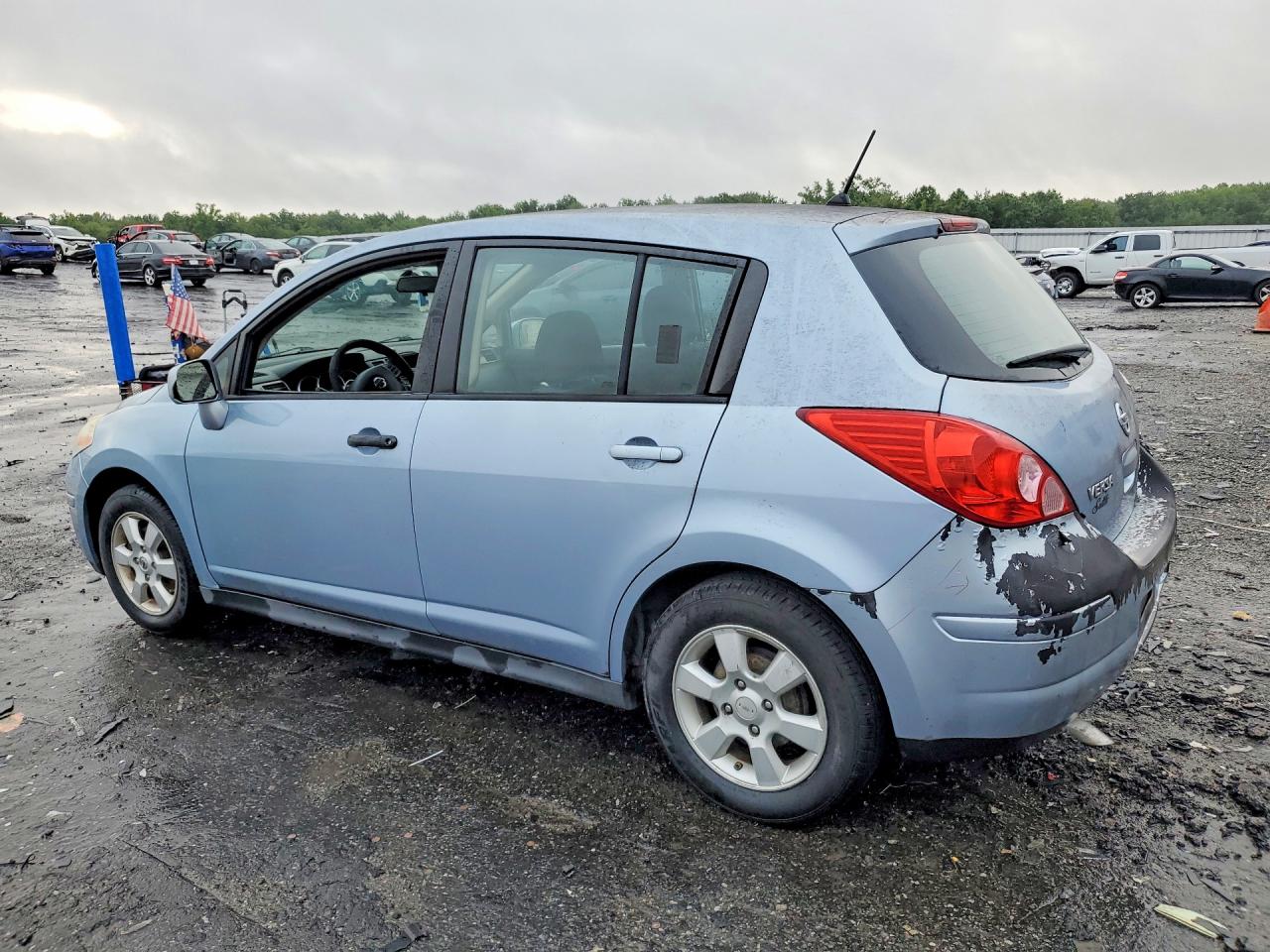 2009 Nissan Versa 1.8 S Синий vin: 3N1BC13E39L421114