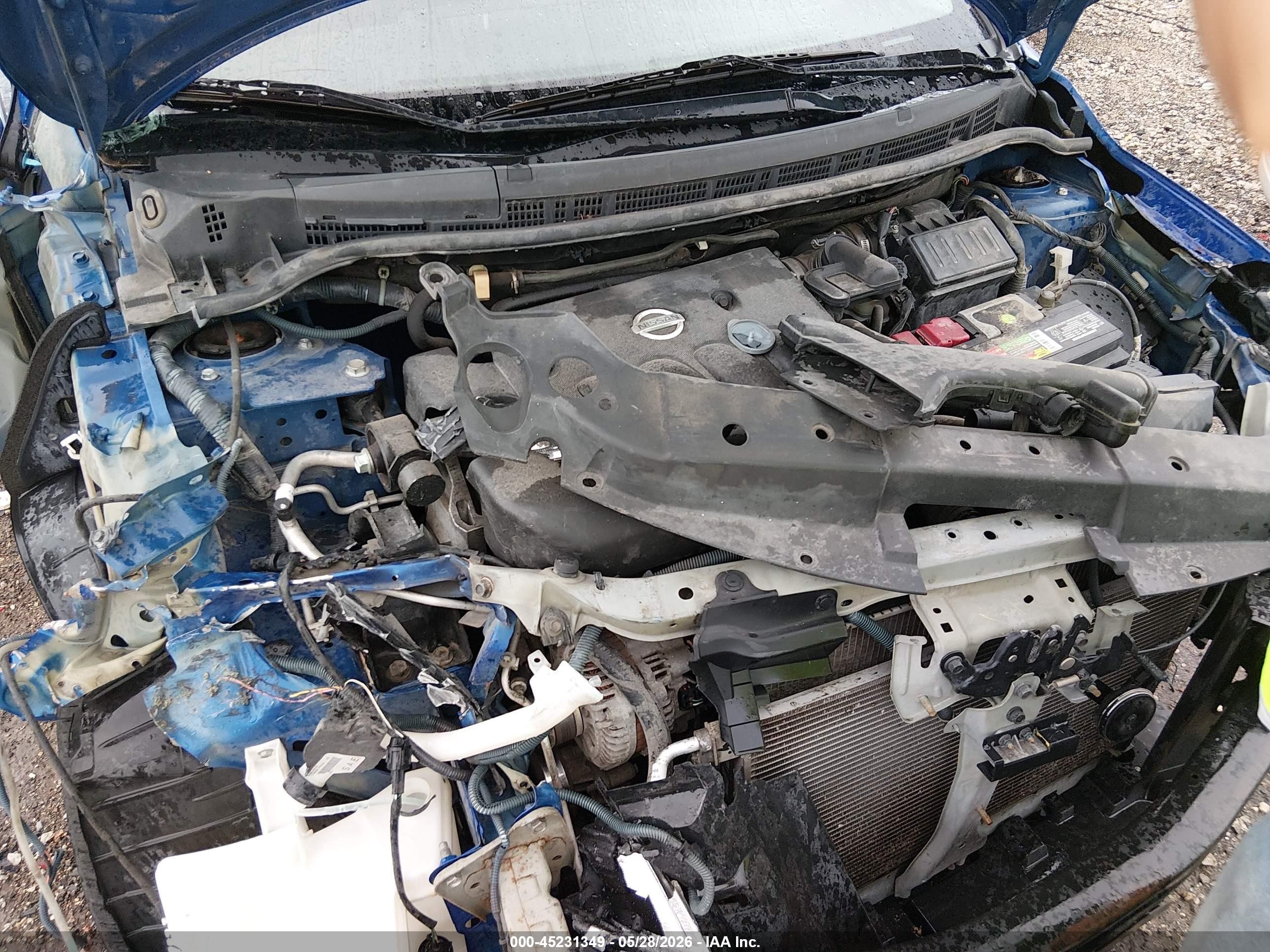 2009 Nissan Versa 1.8s Blue vin: 3N1BC13E39L462505