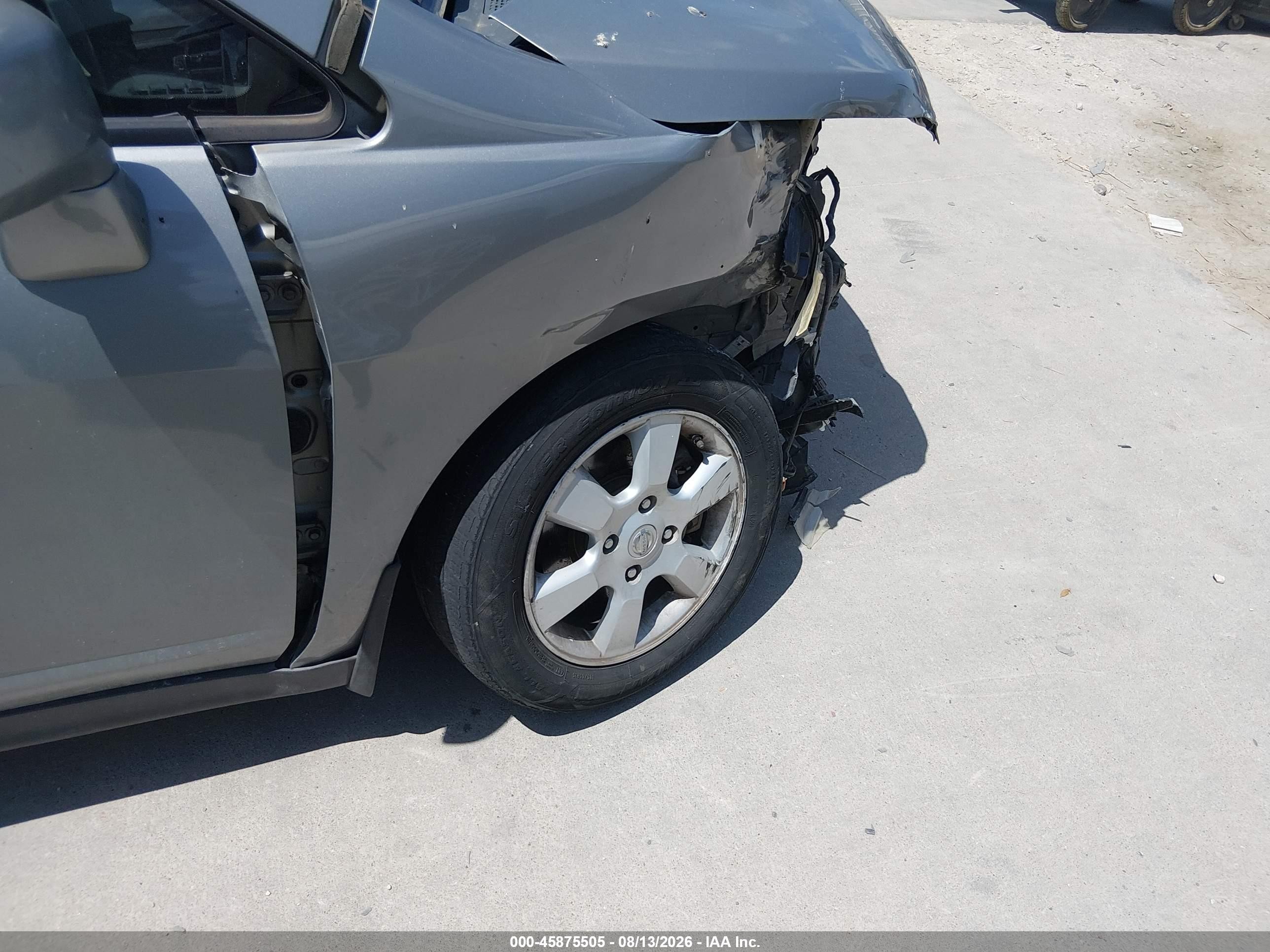 2007 Nissan Versa 1.8sl Silver vin: 3N1BC13E47L362202