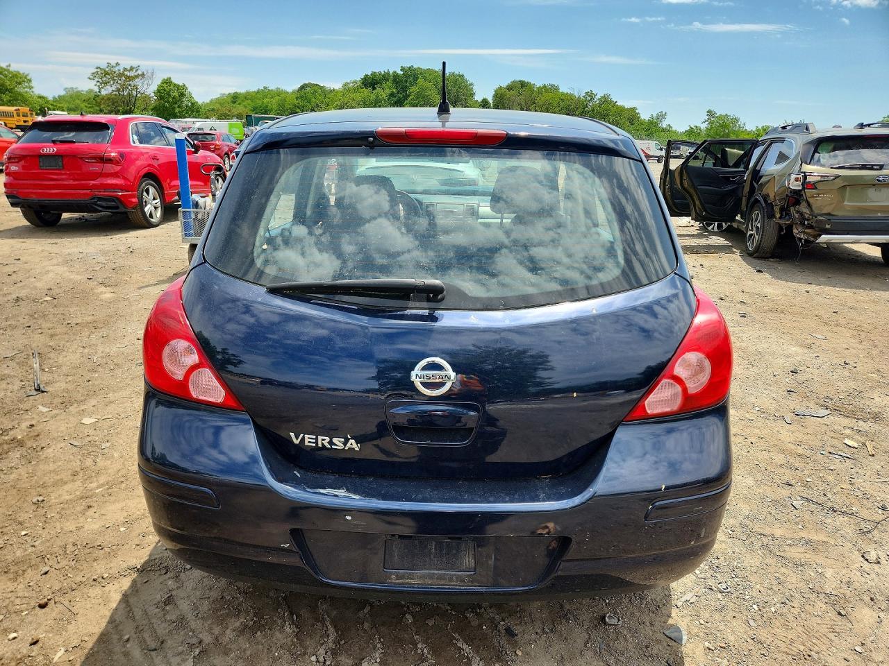 2007 Nissan Versa 1.8 S Blue vin: 3N1BC13E47L375791