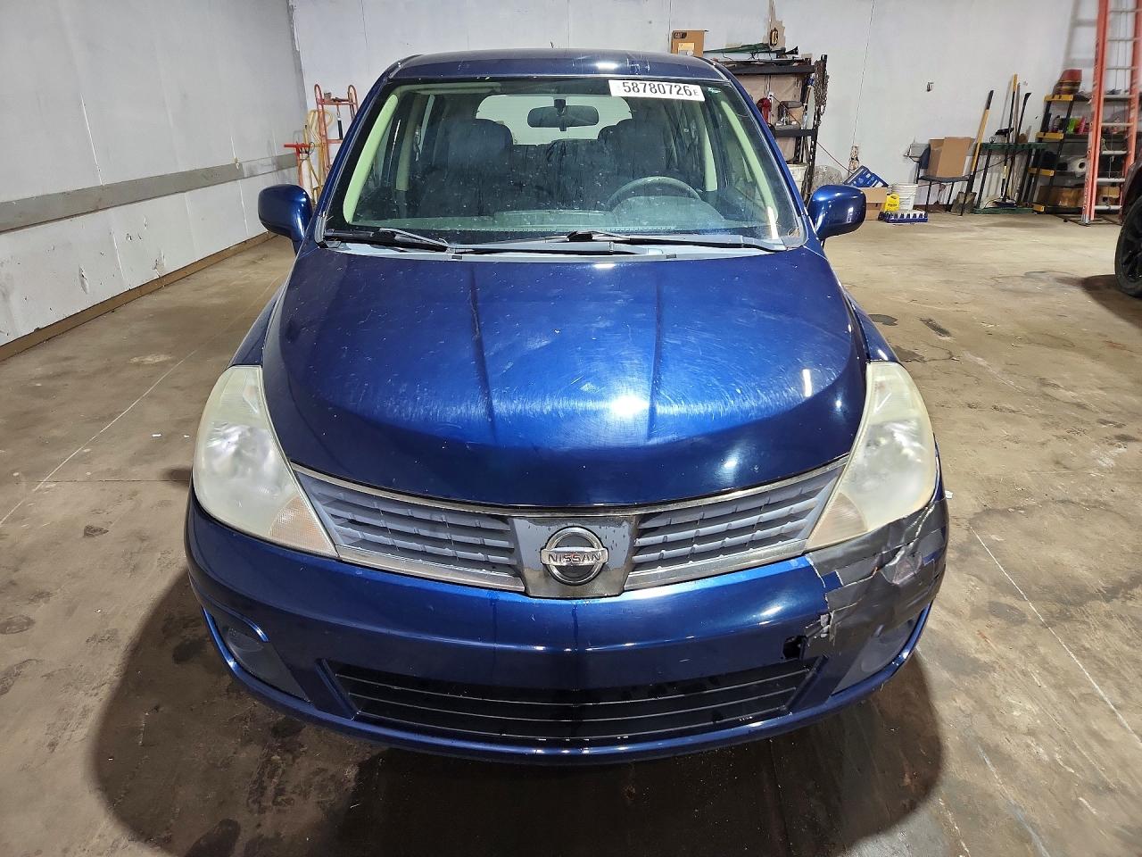 2007 Nissan Versa 1.8 S Blue vin: 3N1BC13E47L445578