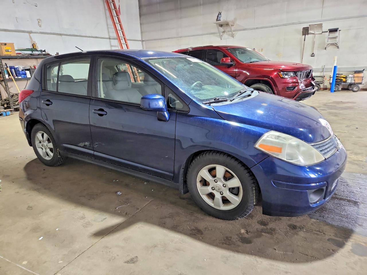 2007 Nissan Versa 1.8 S Blue vin: 3N1BC13E47L445578