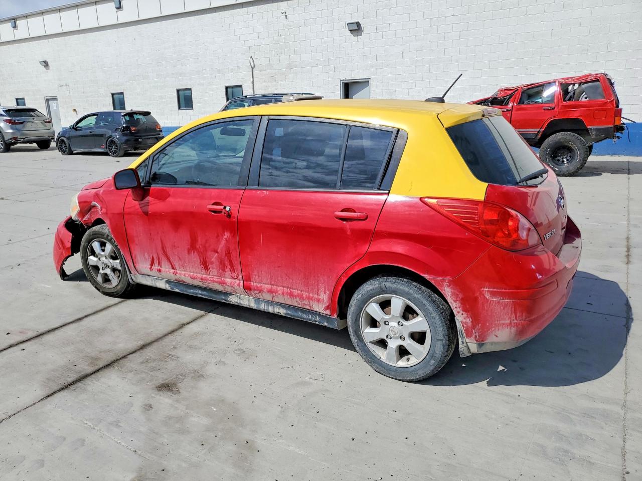 2007 Nissan Versa Two Tone vin: 3N1BC13E47L457620