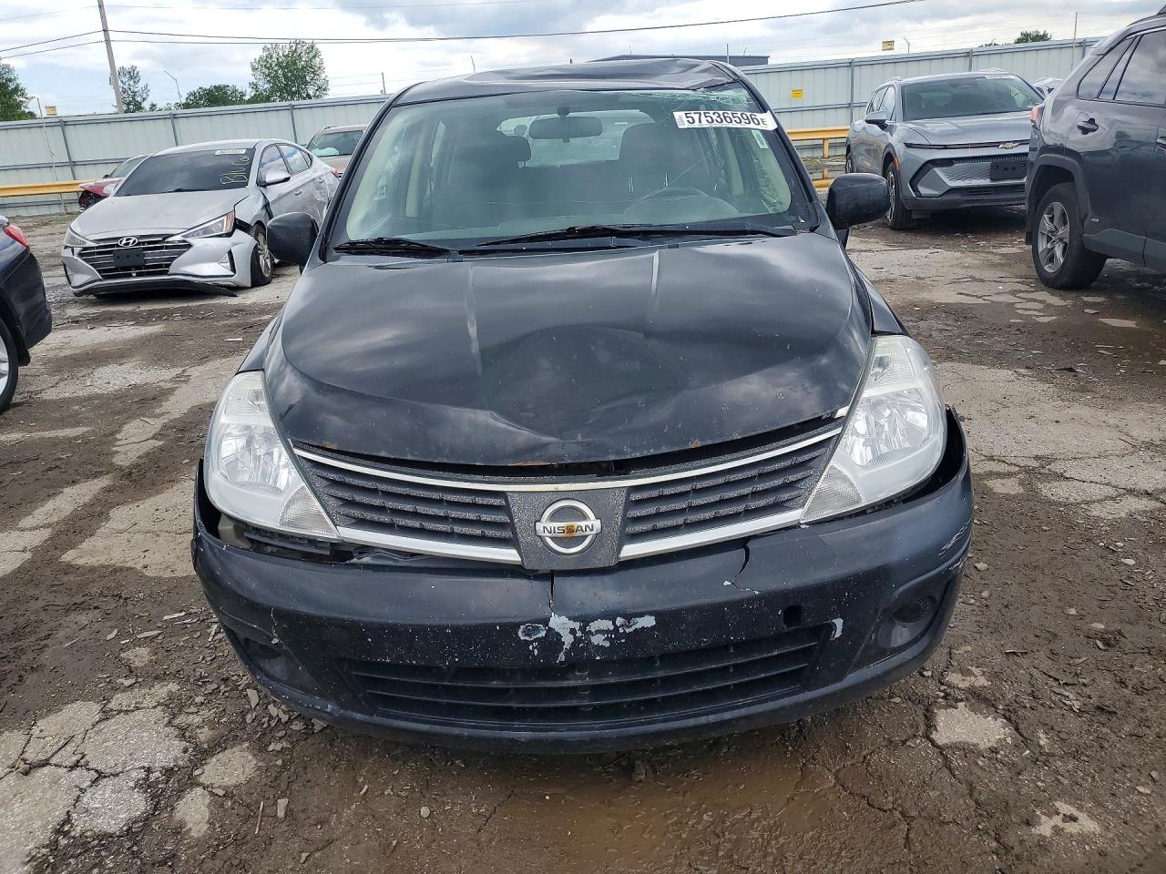 2008 Nissan Versa 1.8 S Черный vin: 3N1BC13E48L371922