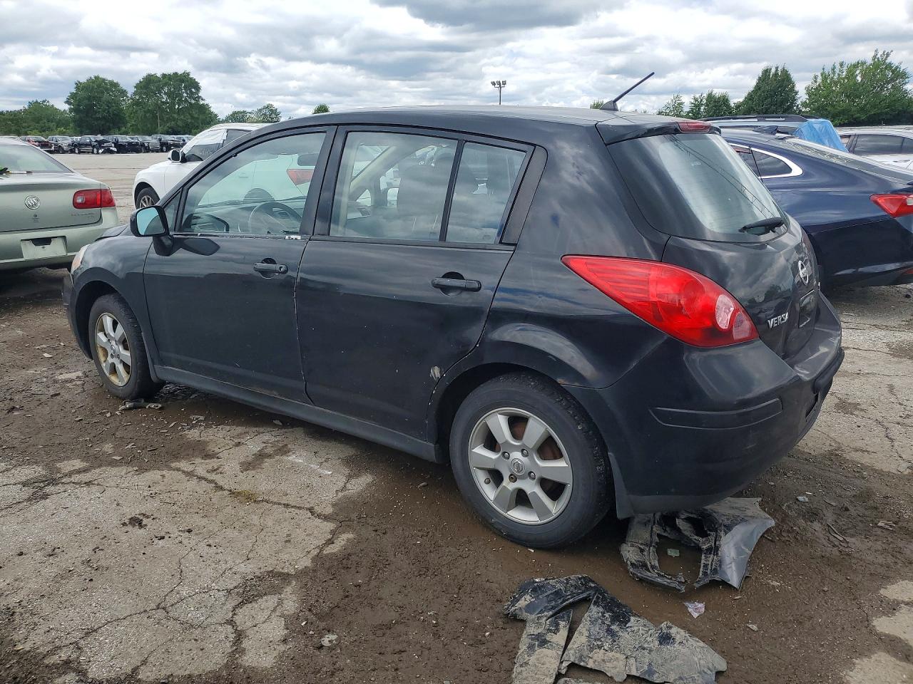 2008 Nissan Versa 1.8 S Черный vin: 3N1BC13E48L371922