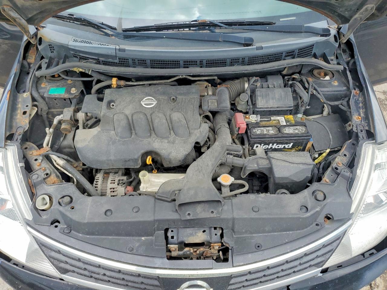 2008 Nissan Versa 1.8 S Черный vin: 3N1BC13E48L371922