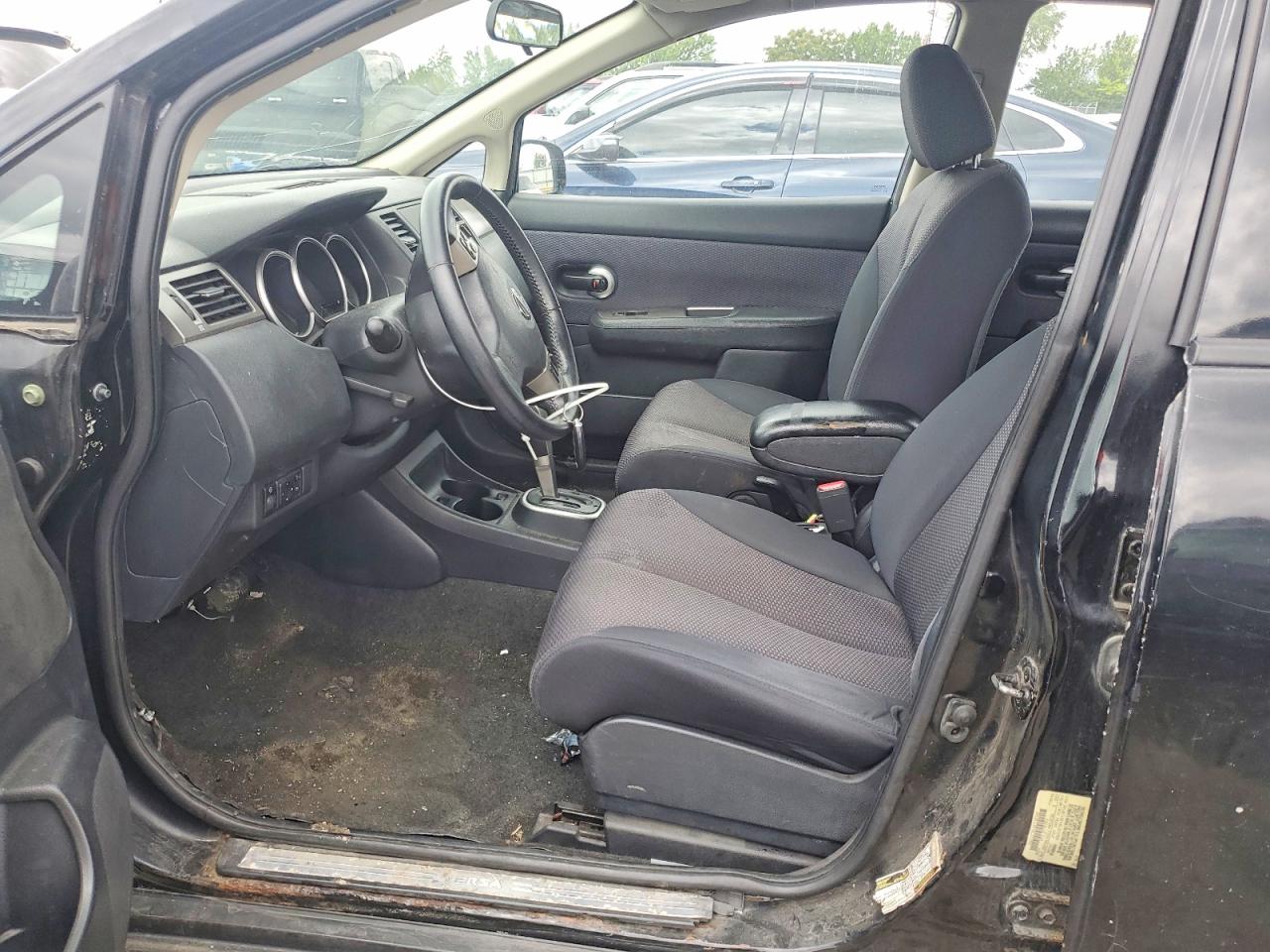 2008 Nissan Versa 1.8 S Черный vin: 3N1BC13E48L371922