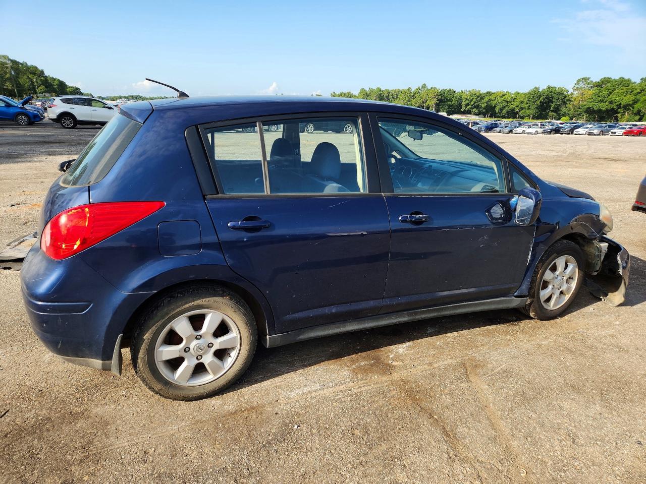 2009 Nissan Versa 1.8 S Blue vin: 3N1BC13E49L352885