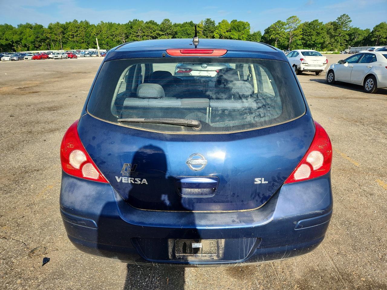 2009 Nissan Versa 1.8 S Blue vin: 3N1BC13E49L352885
