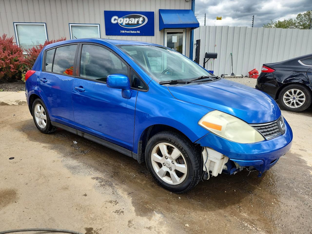 2009 Nissan Versa 1.8 S Синий vin: 3N1BC13E49L372439
