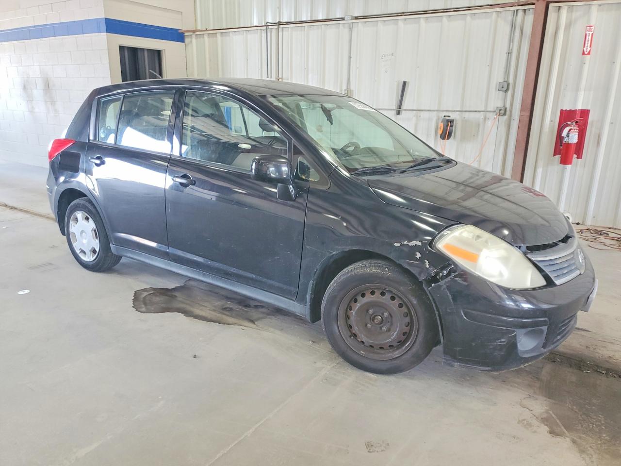 2009 Nissan Versa 1.8 S Black vin: 3N1BC13E49L400949