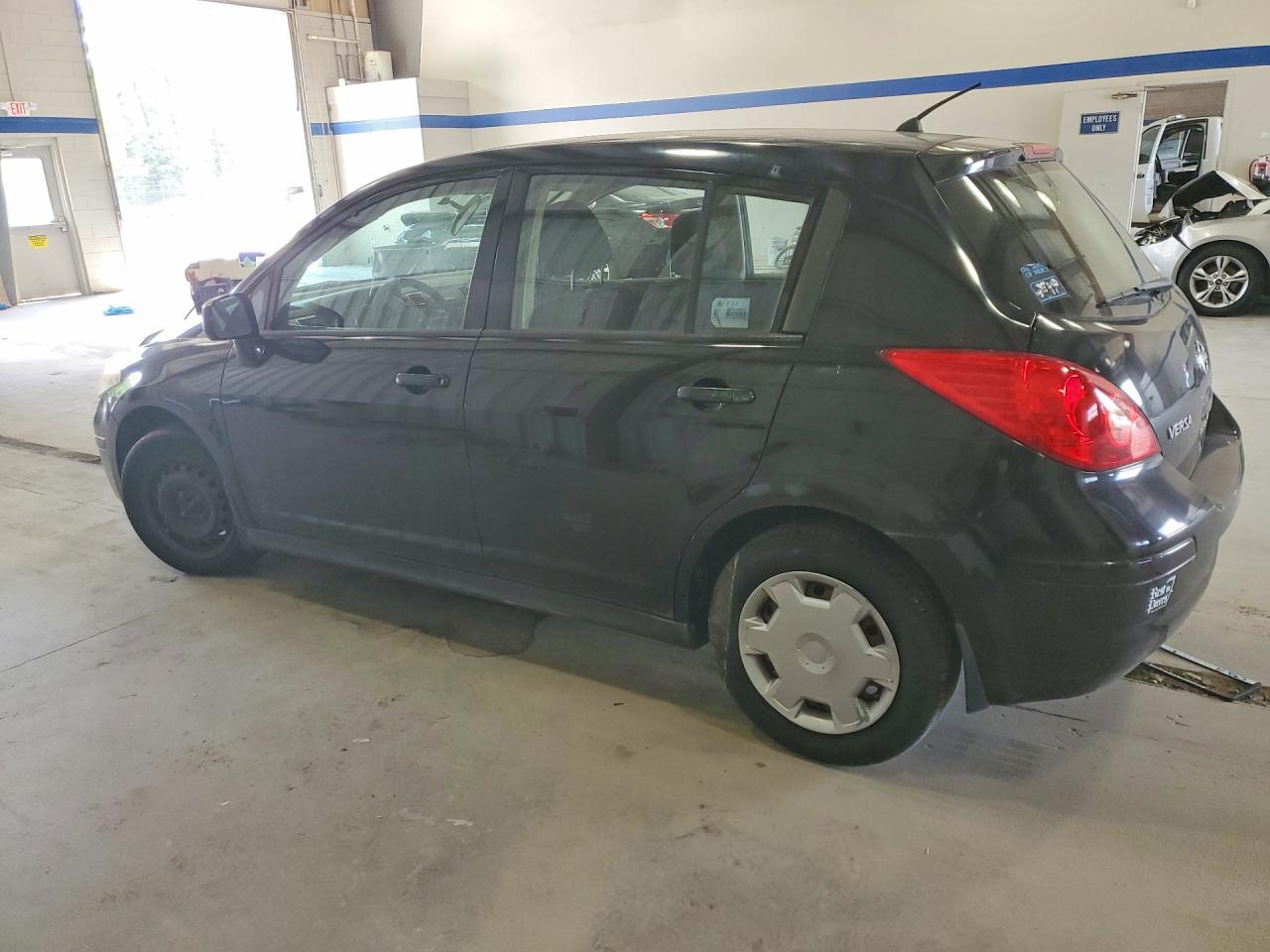 2009 Nissan Versa 1.8 S Black vin: 3N1BC13E49L400949