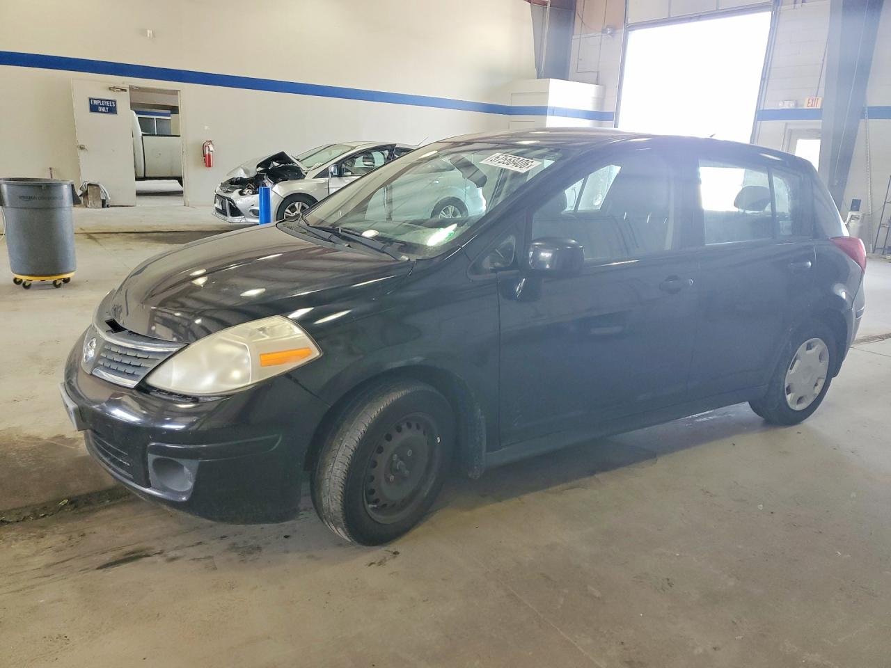 2009 Nissan Versa 1.8 S Black vin: 3N1BC13E49L400949