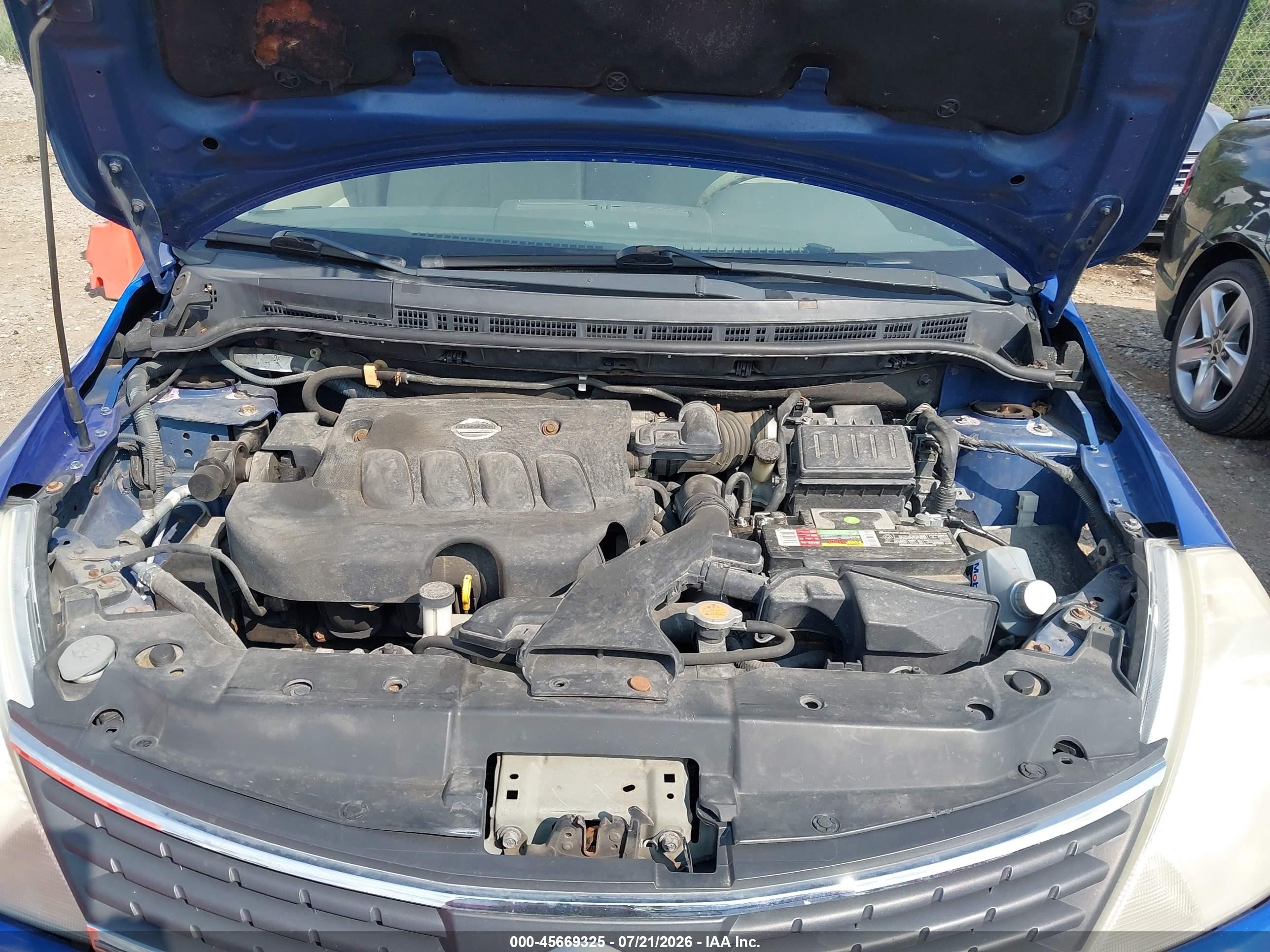 2009 Nissan Versa 1.8s Blue vin: 3N1BC13E49L447639