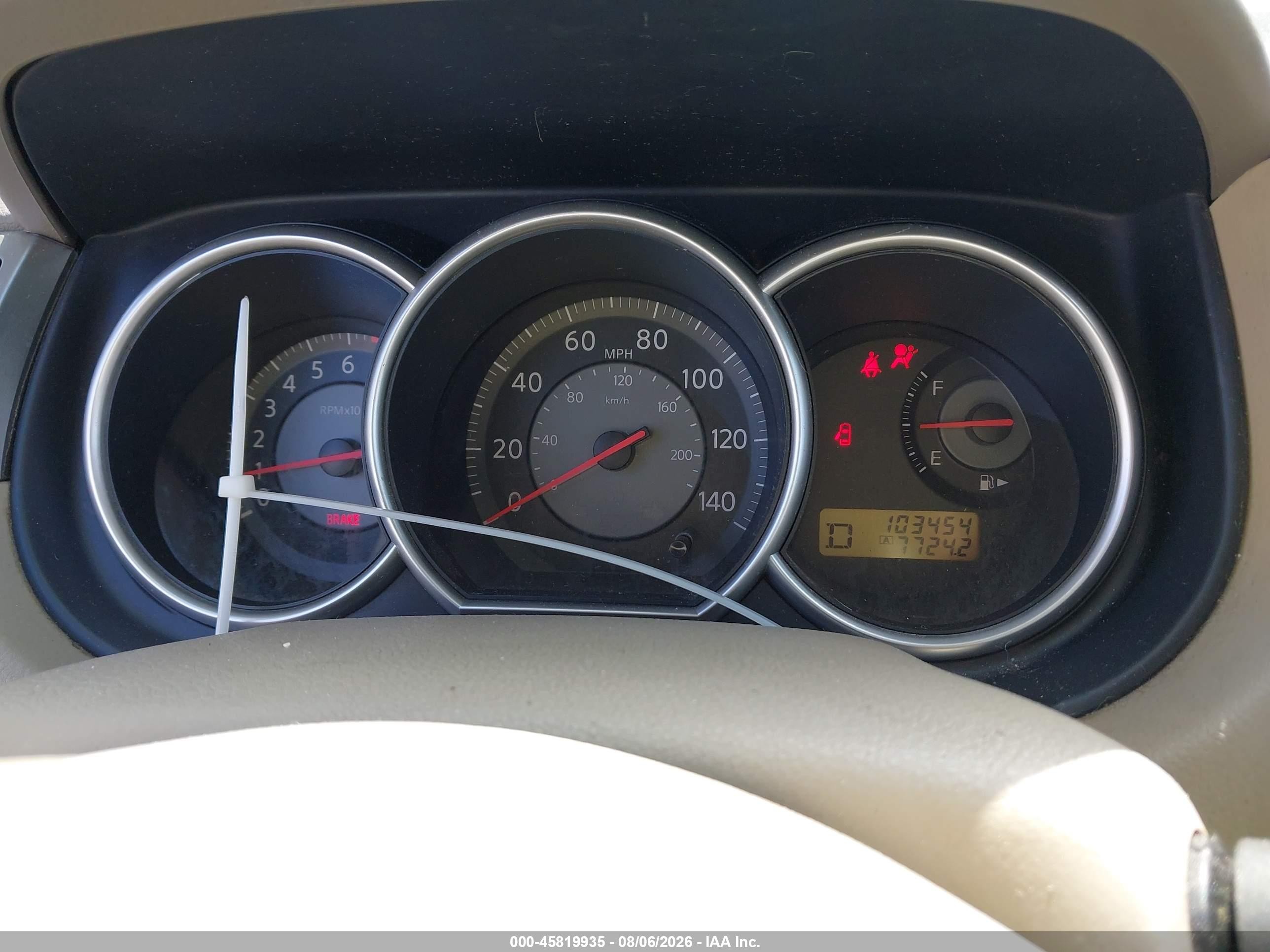 2009 Nissan Versa 1.8s Blue vin: 3N1BC13E49L449939