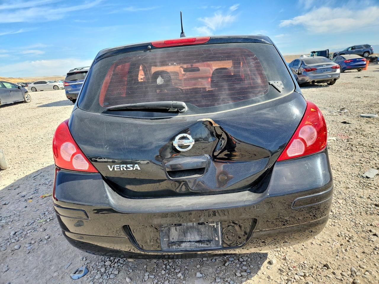 2009 Nissan Versa 1.8 S Черный vin: 3N1BC13E49L477157